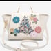 Harry Potter Deathly Hallows Pastel Floral Handbag