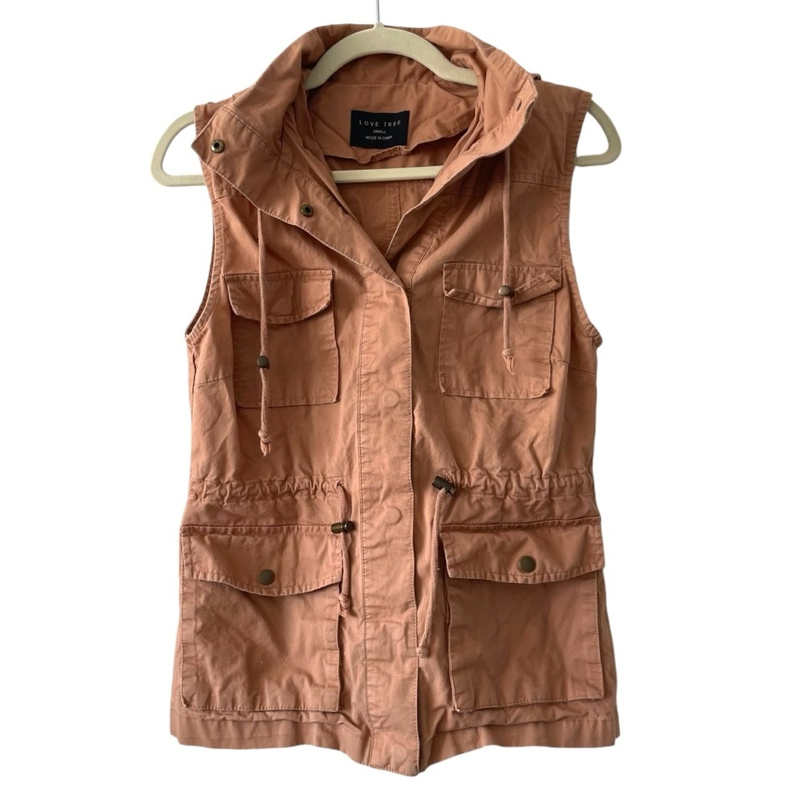 Love tree hooded vest online