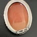 Vintage Star 599 NNA 925 Sterling Silver Three Graces Cameo Pendant Necklace 5g.