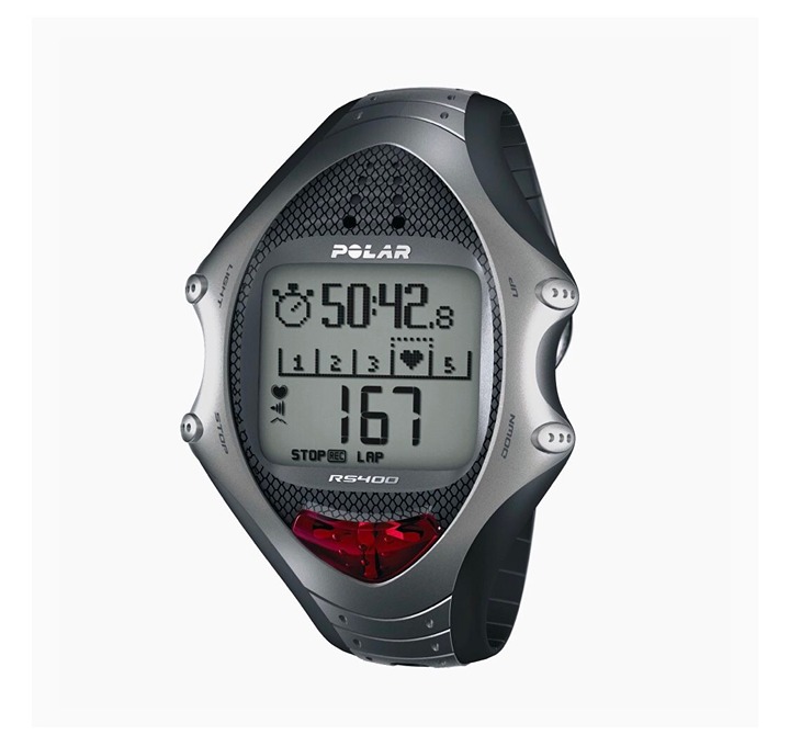 Polar RS400 Heart Rate Monitor Watch With Strap, Brand New Opened Box