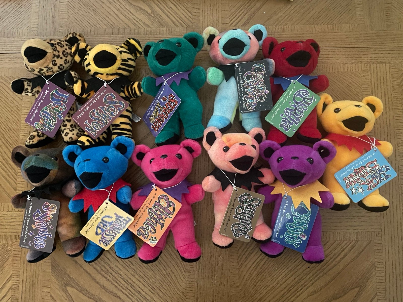Grateful Dead Beanie Bears Series 1 (Set of 11)