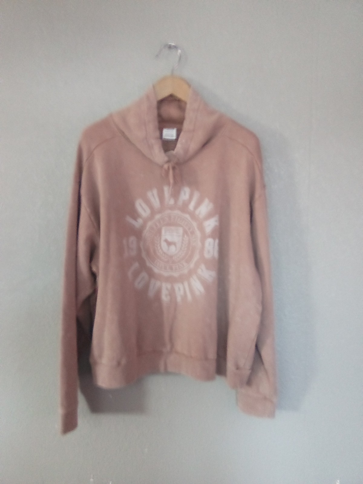Pink Victoria secret sweatshirt