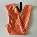 CARBON38 Metallic Orange Leopard High Rise 7/8 Leggings - S