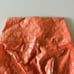 CARBON38 Metallic Orange Leopard High Rise 7/8 Leggings - S