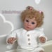 24 Inch 60cm Reborn Toddler Girl Soft Silicone Vinyl Cloth Body Rooted Hair-pp