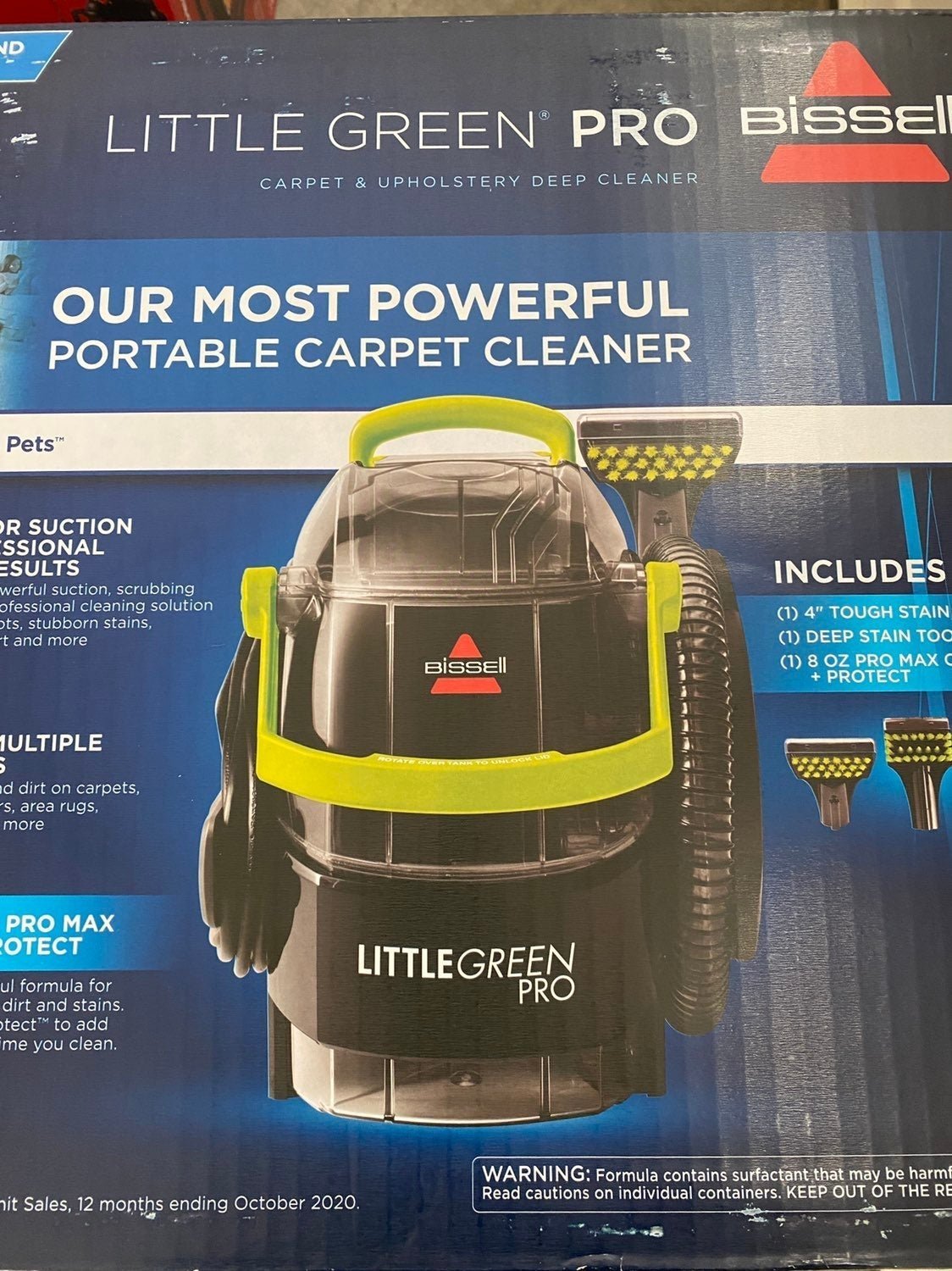 Bissell Little Green Pet Pro Portable Carpet Cleaner