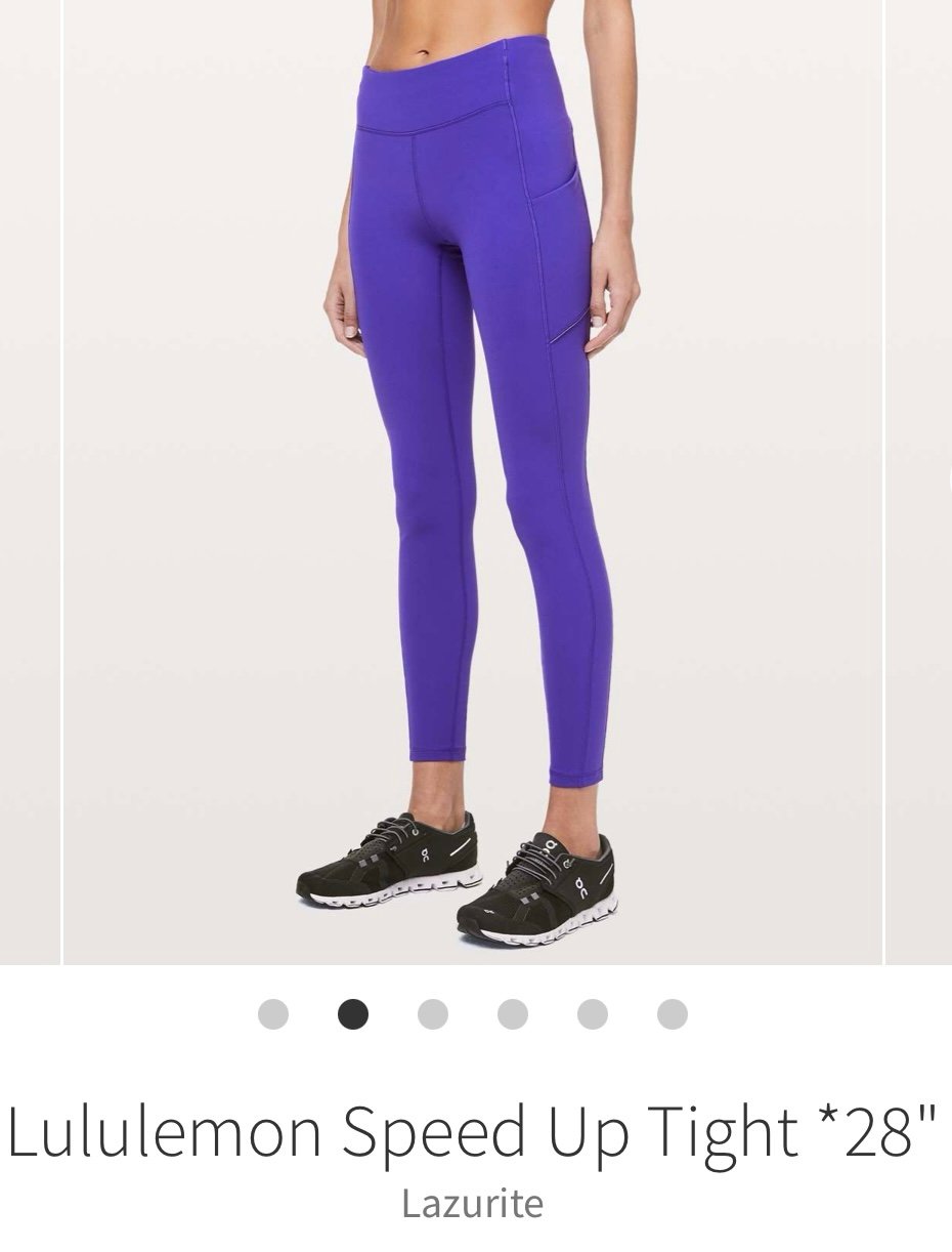 Lululemon Speed Up Tight size 6