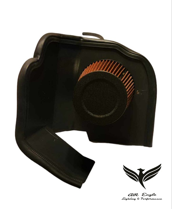 2014-2019 Cold Air intake Red + Chromed GMC Sierra Yukon, XL Denali 5.3L 6.2L V8
