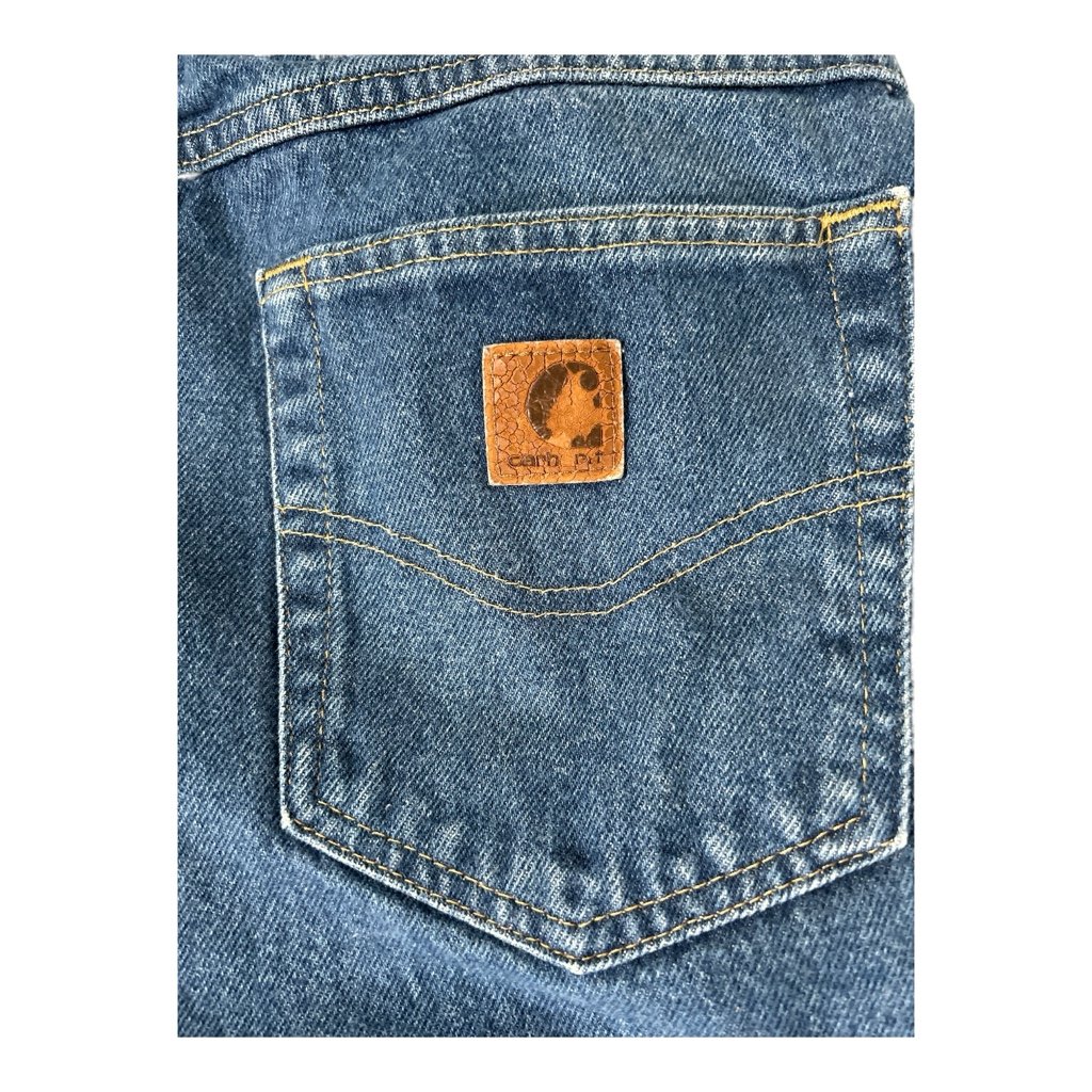VTG Carhartt Relaxed Fit Jeans Workwear Sz 34x34