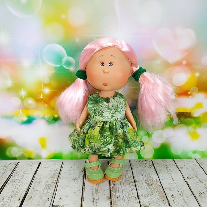 Mini doll Mia 9'' Dressed girl from Nines d'Onil