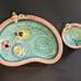 Vtg Bathing Beauties Chip & Dip Set by Cardinal