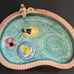 Vtg Bathing Beauties Chip & Dip Set by Cardinal