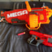 Mega Mastodon Nerf Gun and Mega Nerf pis