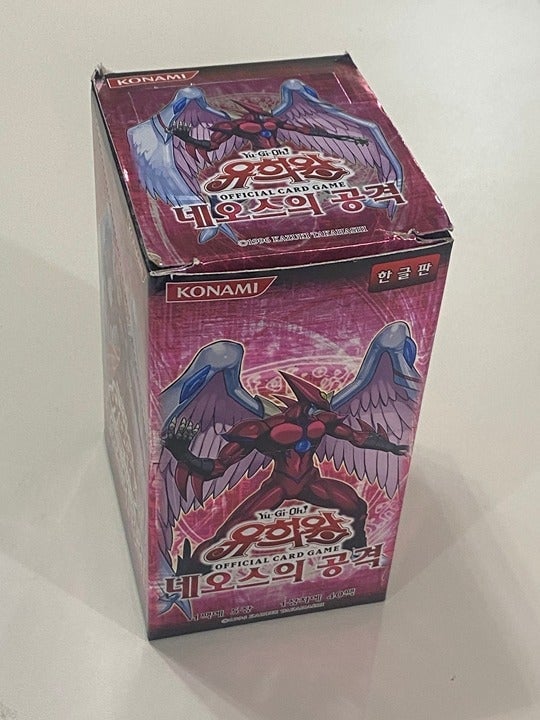 Yugioh - Strike of Neos - STON Korean Booster Box - Free Holographic Card - C