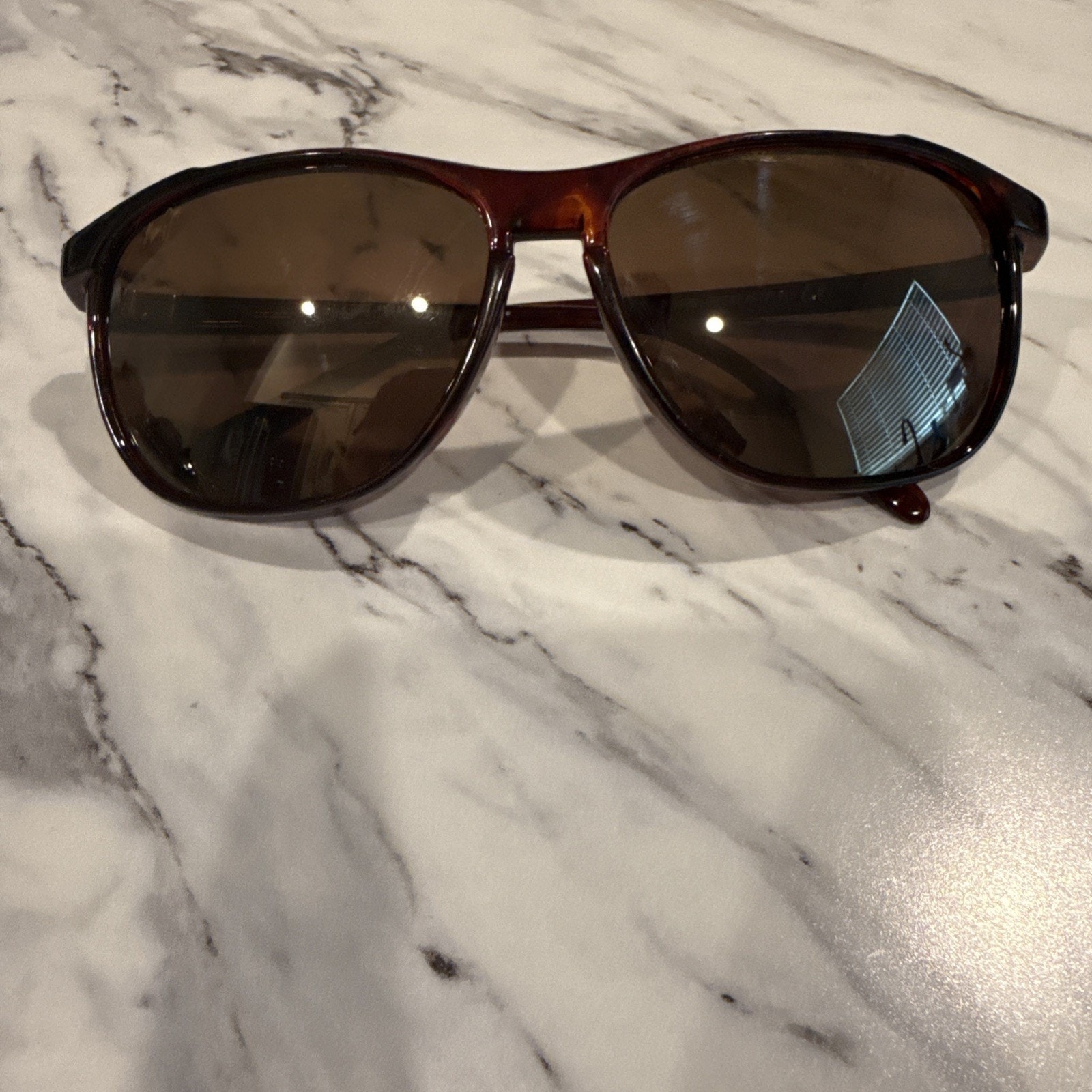 Maui Jim VOYAGER 178-10 II Gloss Dark Tortoise Wrap Frames/Bronze Lenses-RARE!
