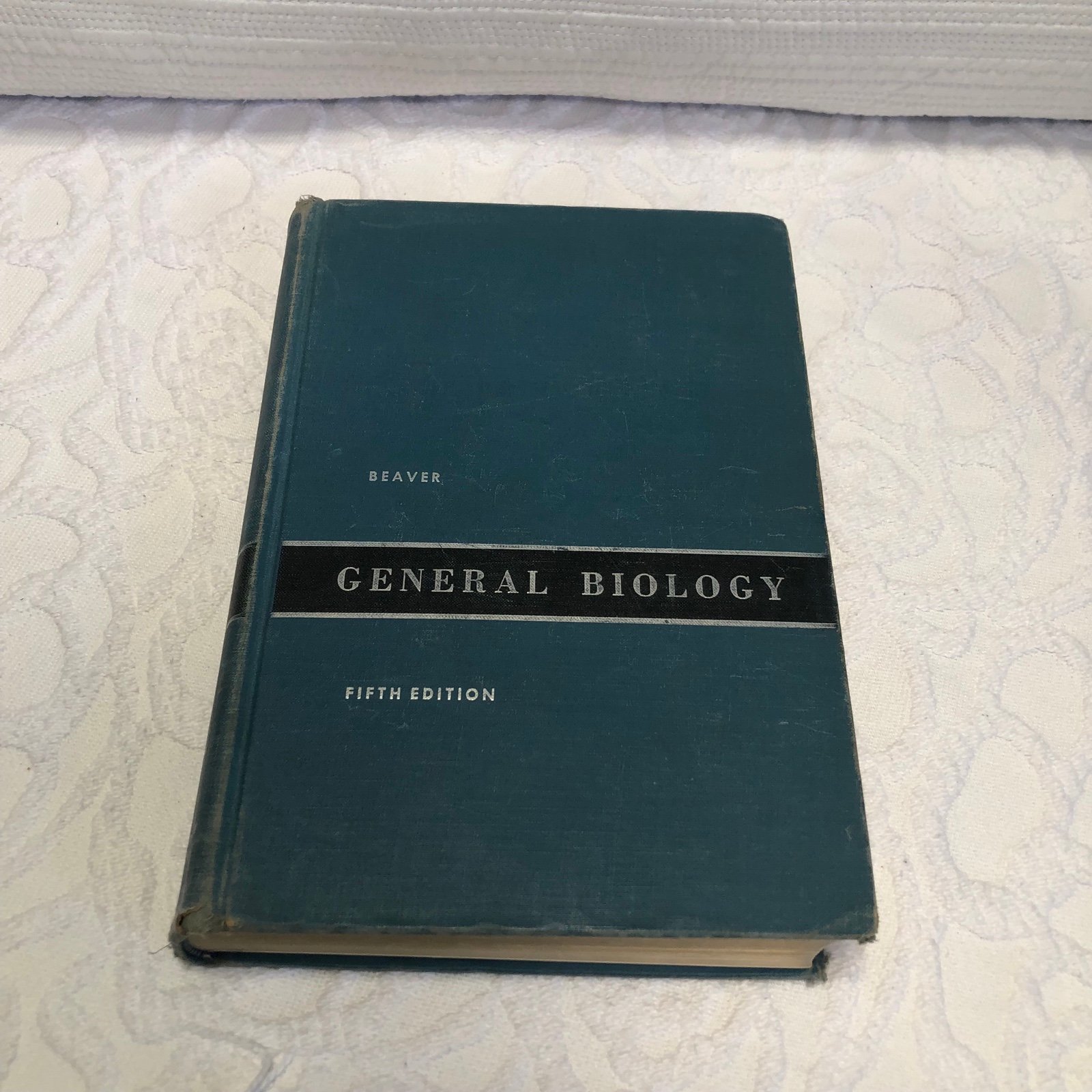 Vintage General Biology Fifth Edition by William C. Beaver 1958 Book Used