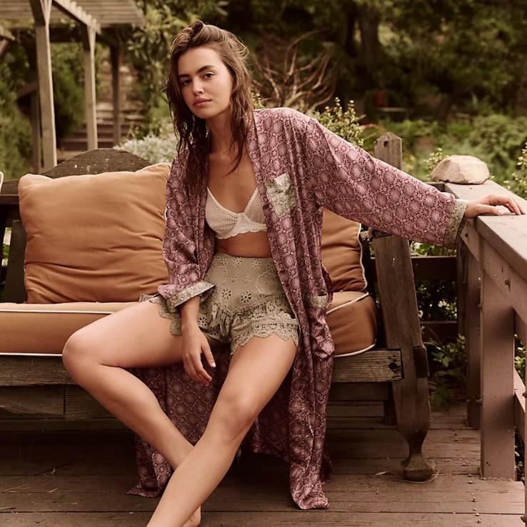 Free People Oasis House Robe NWT