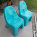 Fisher-price Vintage Chunky Chairs Pair 1990s
