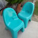 Fisher-price Vintage Chunky Chairs Pair 1990s