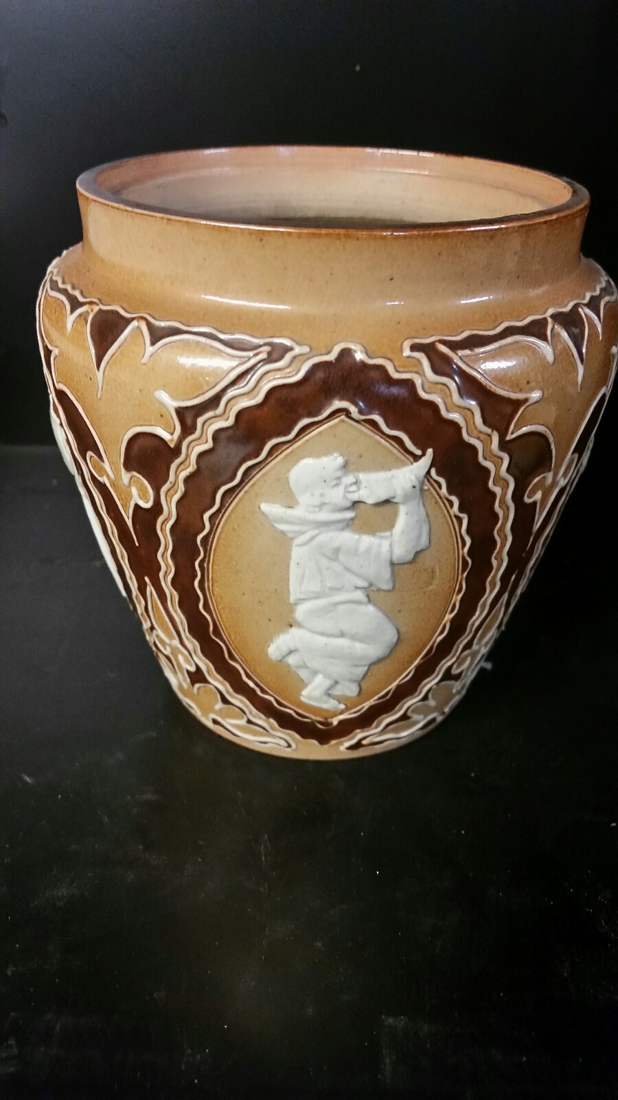 Doulton Lambeth Tobacco Jar