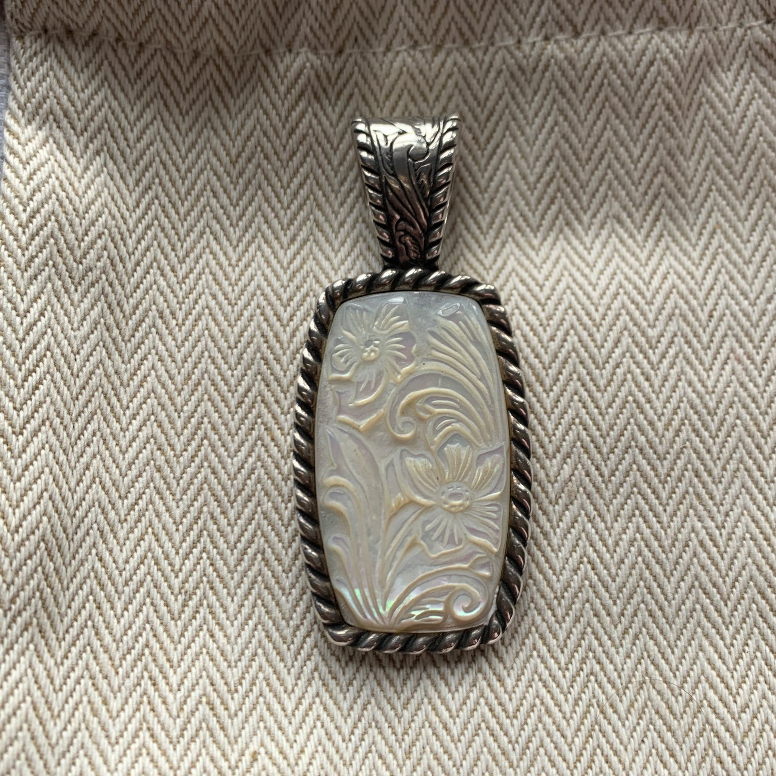 Carolyn Pollack Mother of Pearl pendant