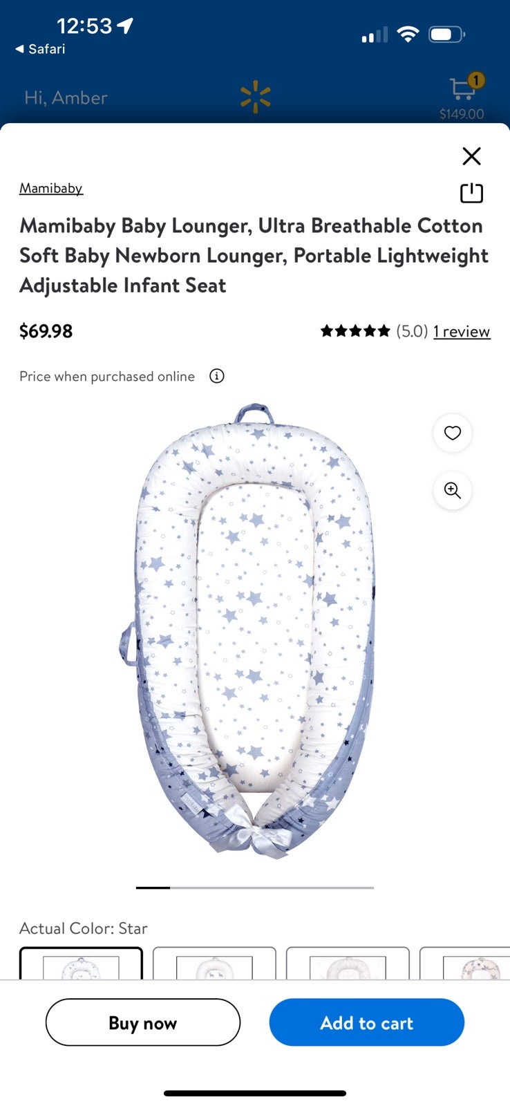 ** New** Dockatot generic baby lounger
