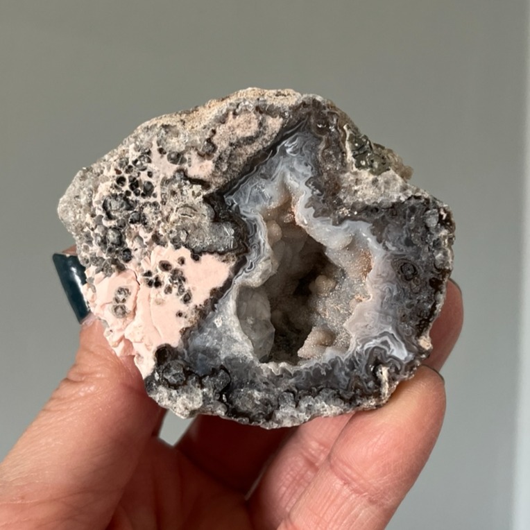 Trancas Agate Geode with Stand