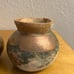 Vintage Mexican Pottery w Copper Brass Accents