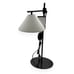 Studio McGee Downbridge Table Lamp Black White - Threshold - Rare NWT