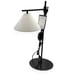 Studio McGee Downbridge Table Lamp Black White - Threshold - Rare NWT