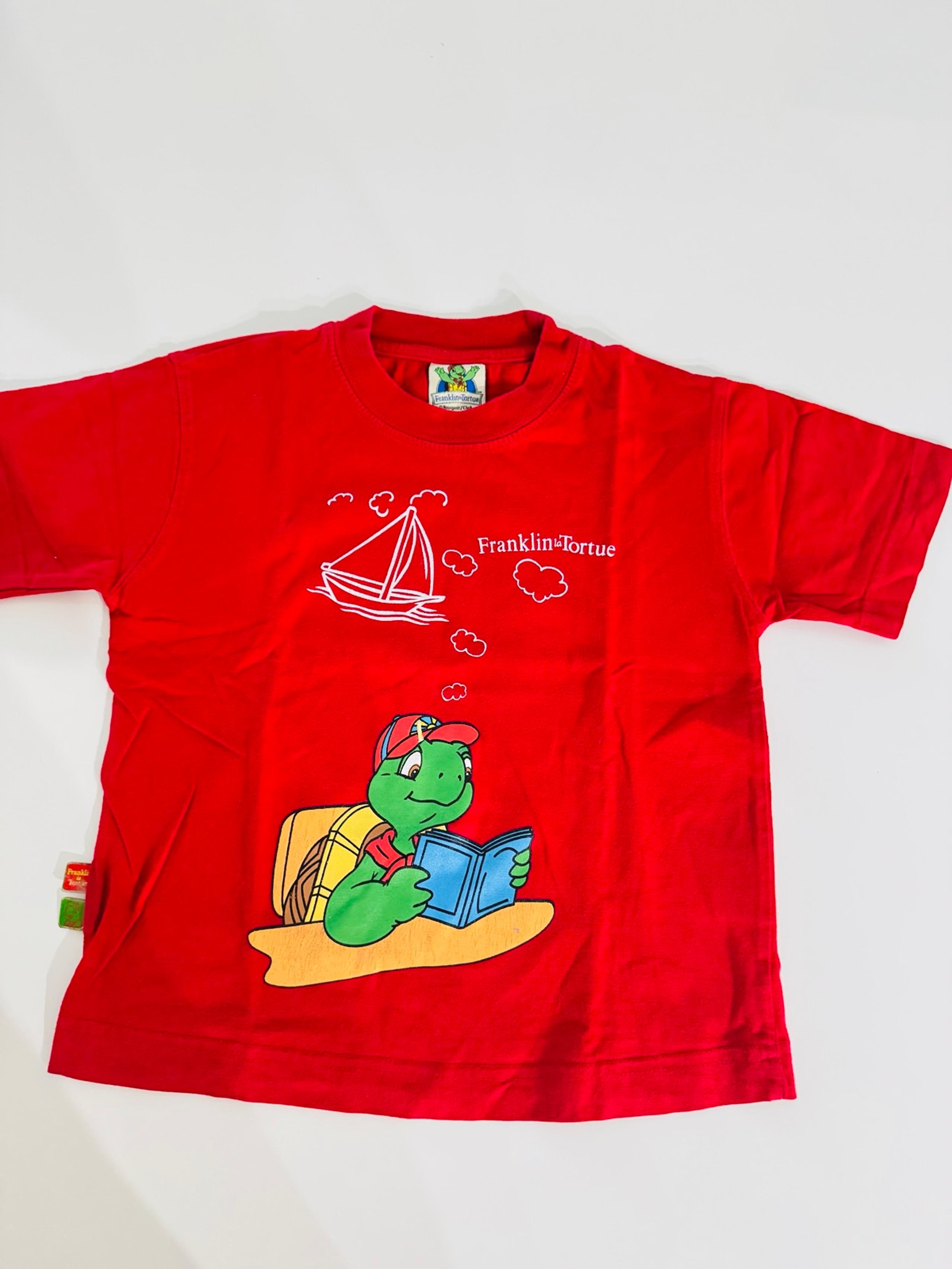 Y2K ✨ Franklin the Turtle red shirt for little boy