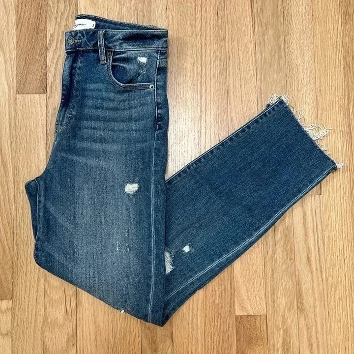 Carly Jean Los Angeles Chrissy Jeans Dark Wash Size 5 SOLD OUT!
