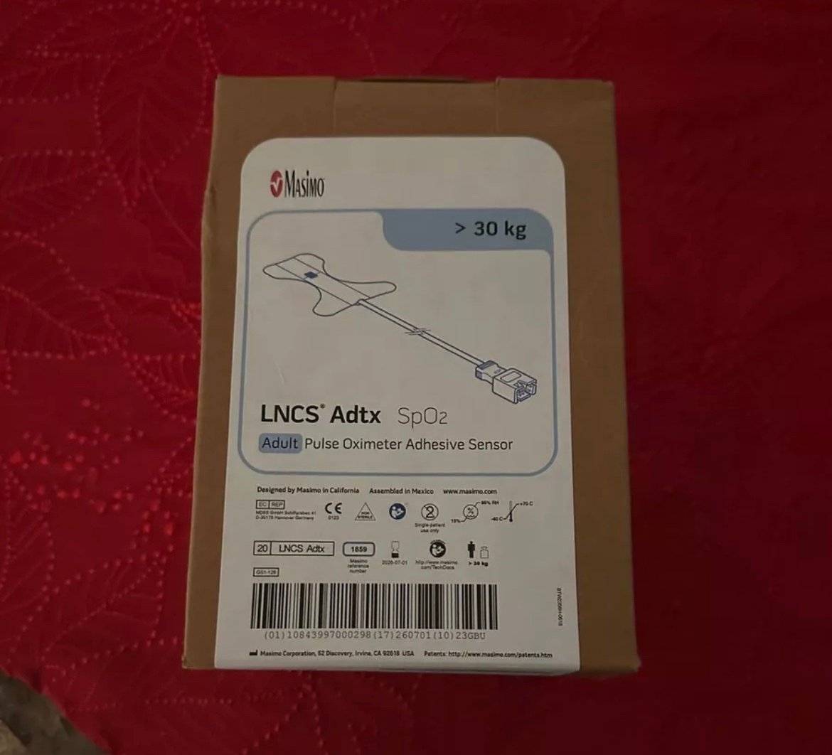 Masimo Set 1859 LNCS ADTX Adult Spo2 Adhesive
