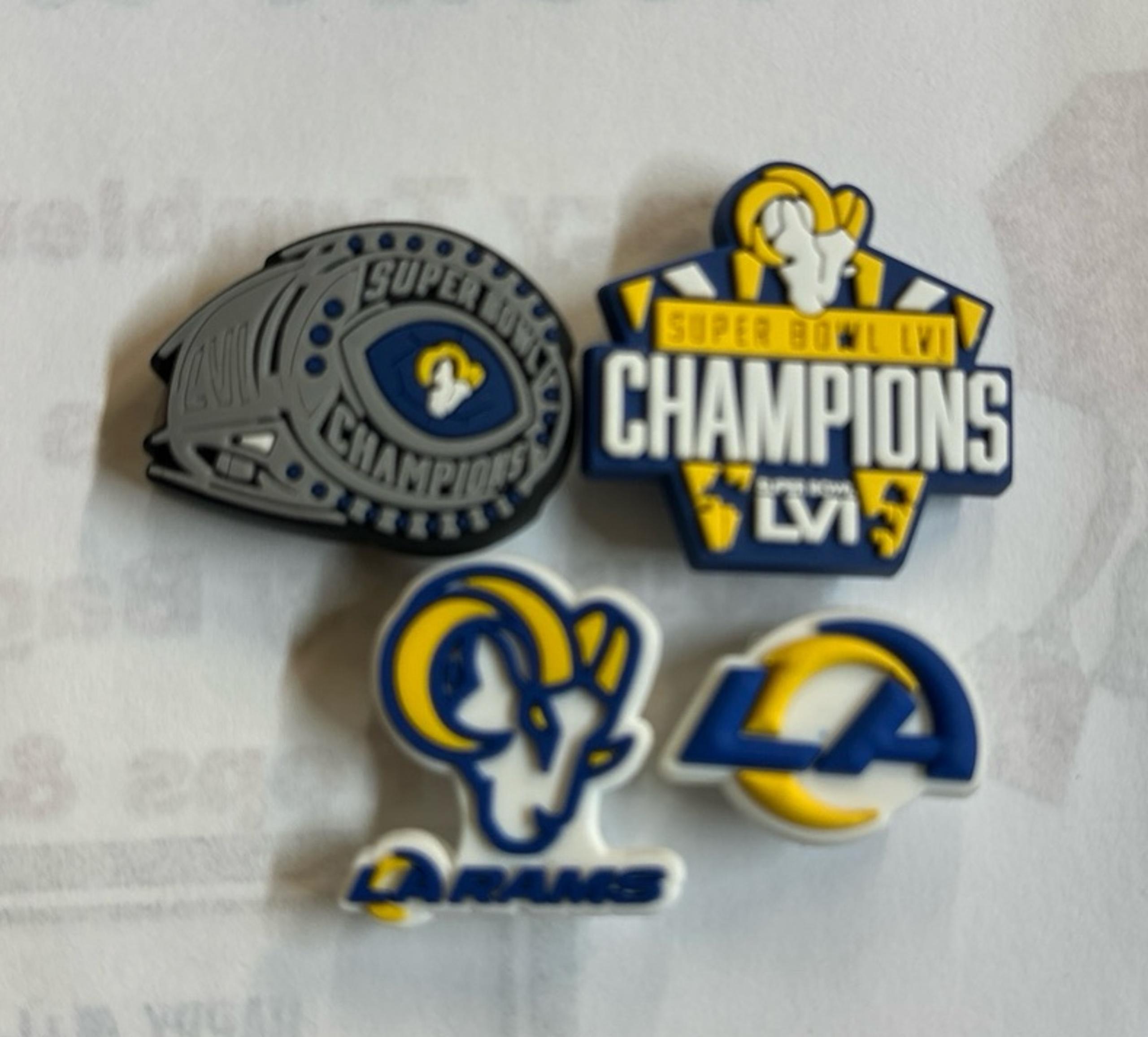 Los Angeles Rams Shoe Charms