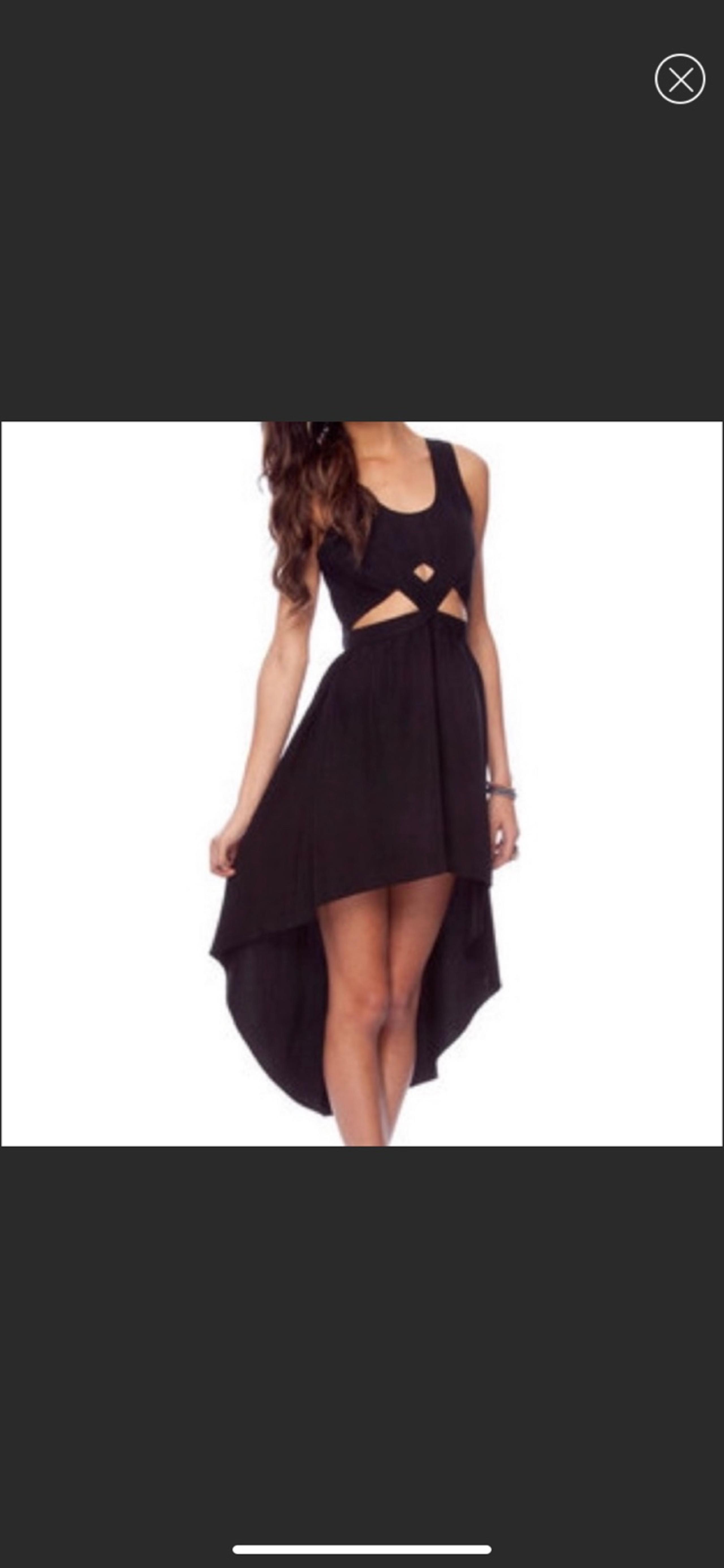 NWT Keepsake The Label Cutout High Low Dress