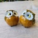 Vintage Japan Norcrest Owl Salt & Pepper Shakers