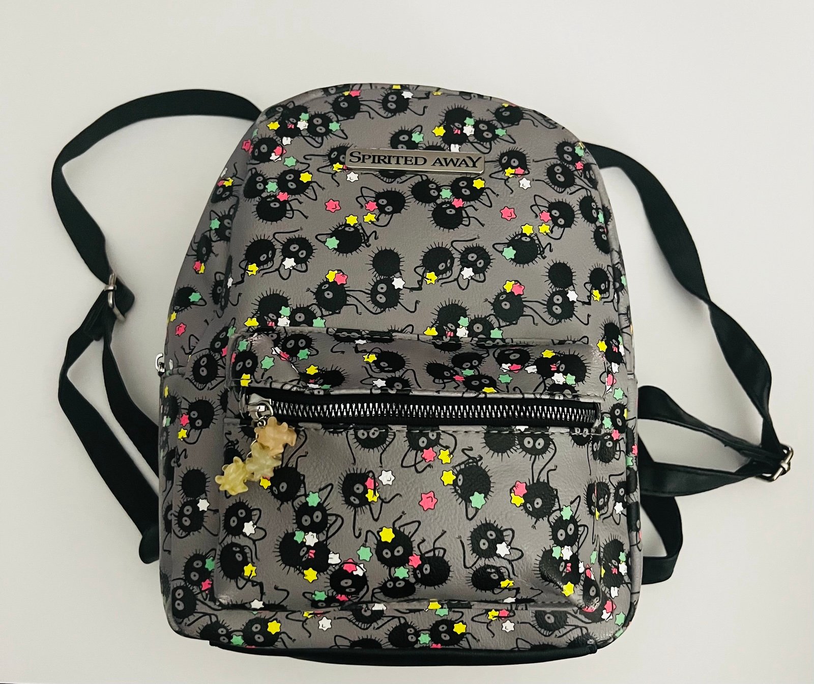Studio Ghibli Spirited Away Soot Sprite Mini Backpack with Candy Charms