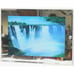 Vtg 90s Sounds Moving Water Picture Mirror Niagara Falls Rainbow 12 x 16