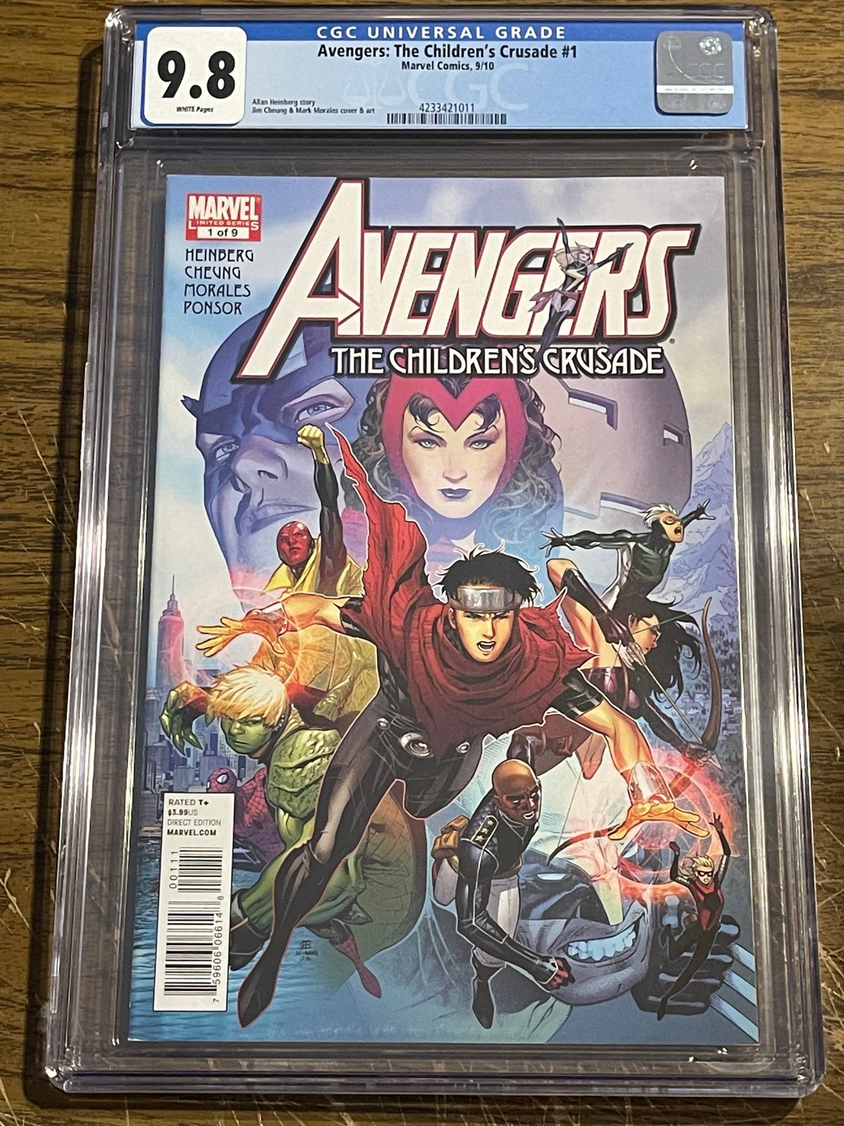Avengers: The Children's Crusade #1 CGC 9.8 WP - Scarlet Witch Young Avengers
