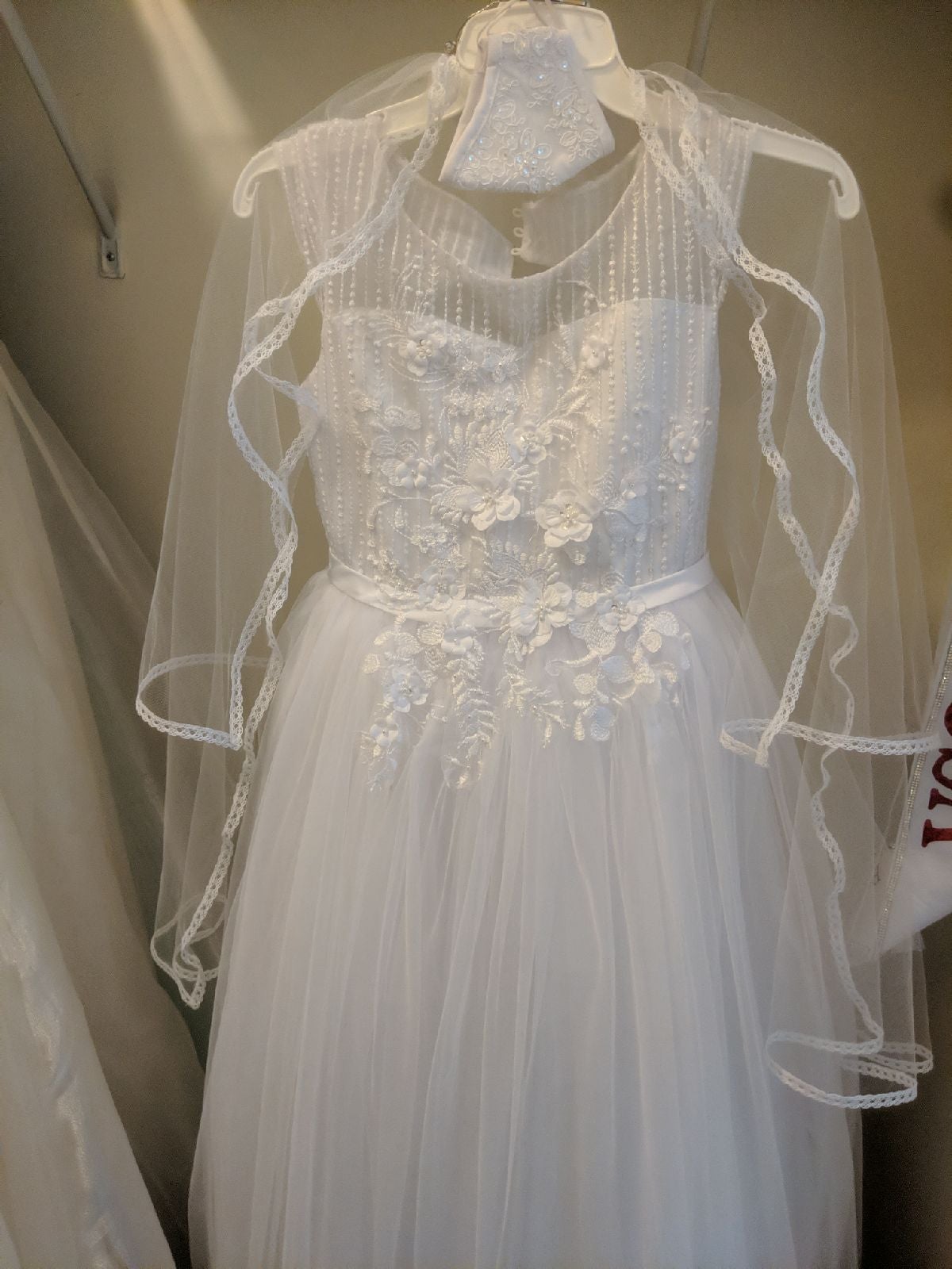 Girls communion dress size 14