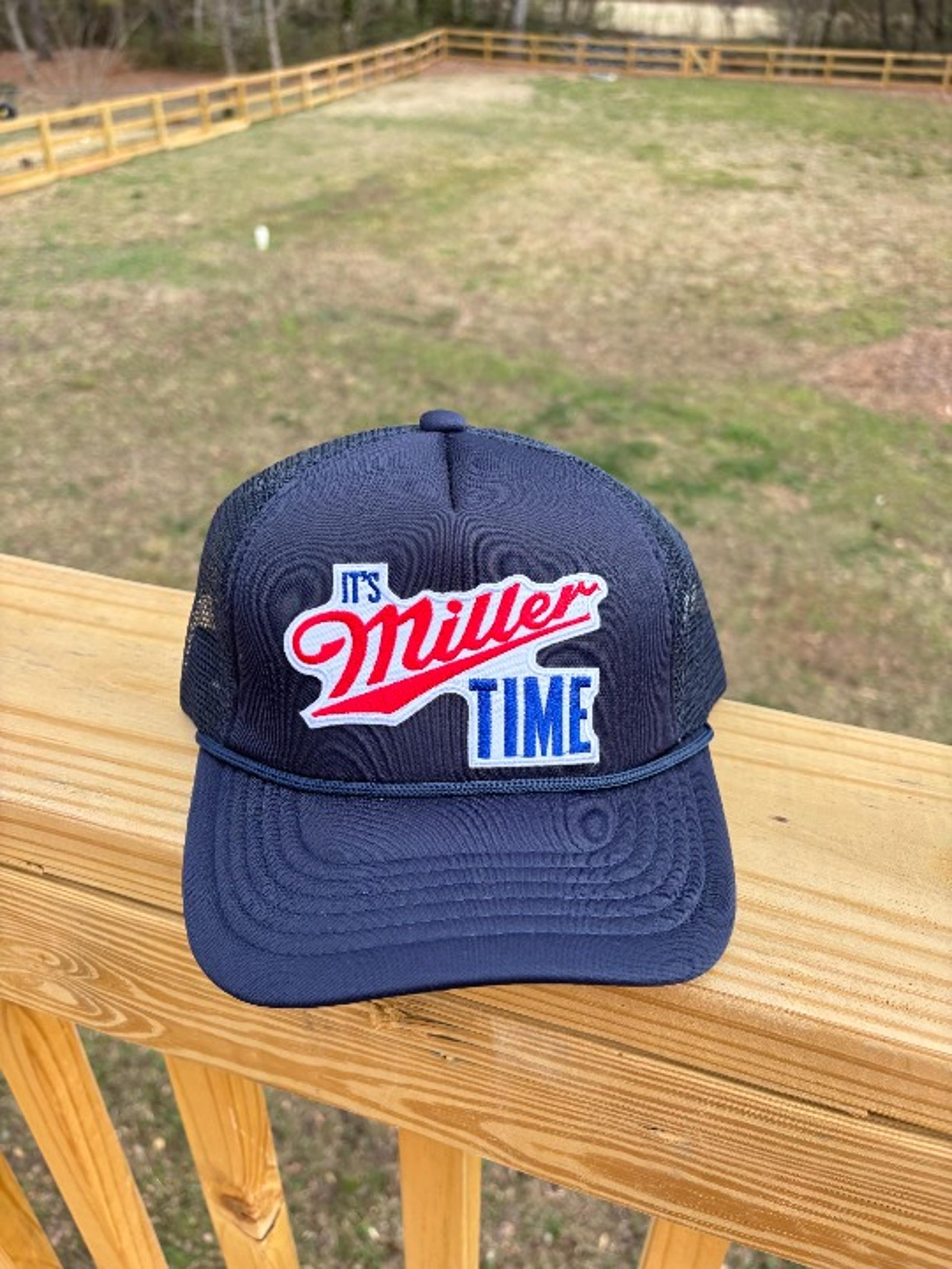 Vintage Miller Light Trucker Hat NEW Vintage Beer Trucker Hat