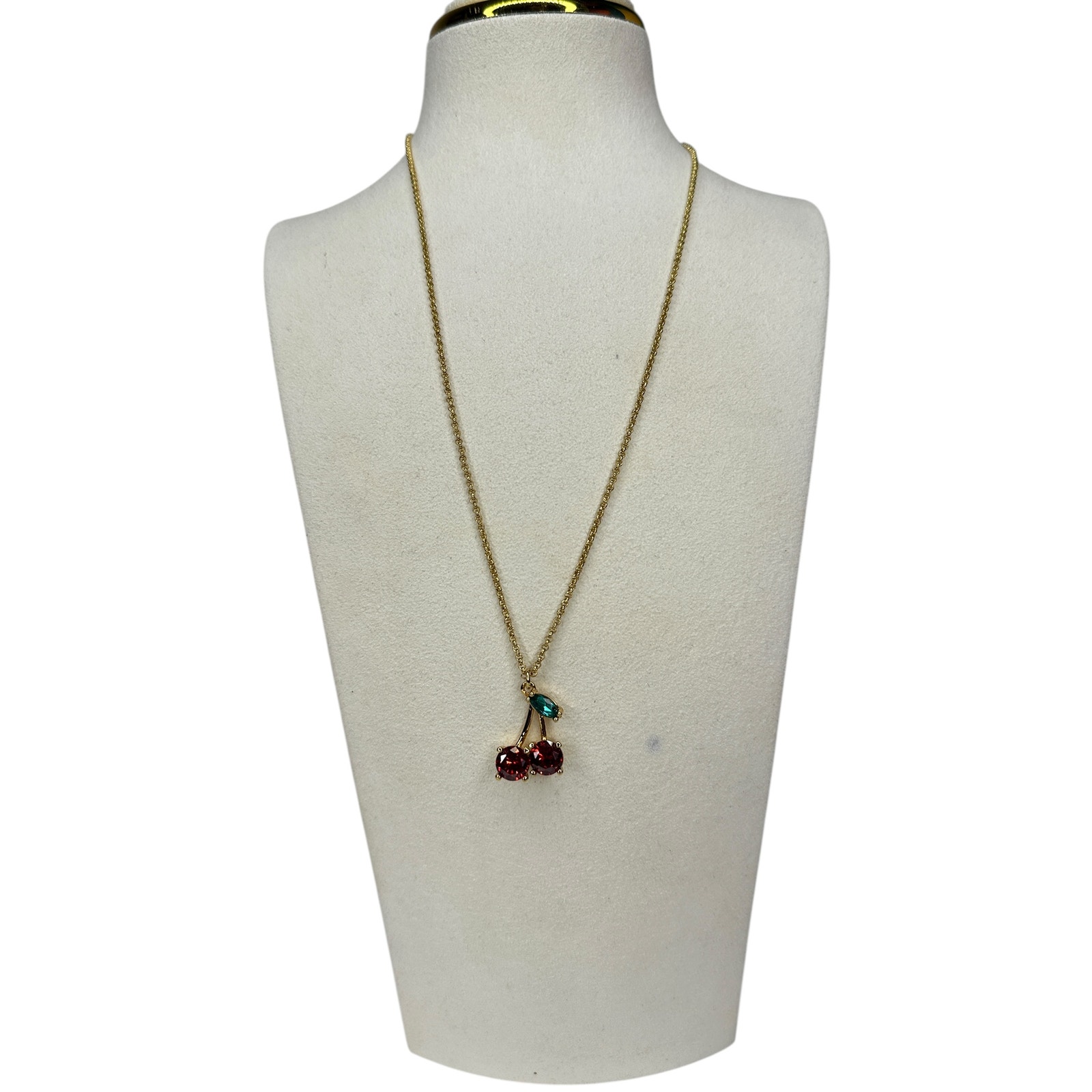 Kate Spade New York Ma Cherie Cherry Mini Necklace
