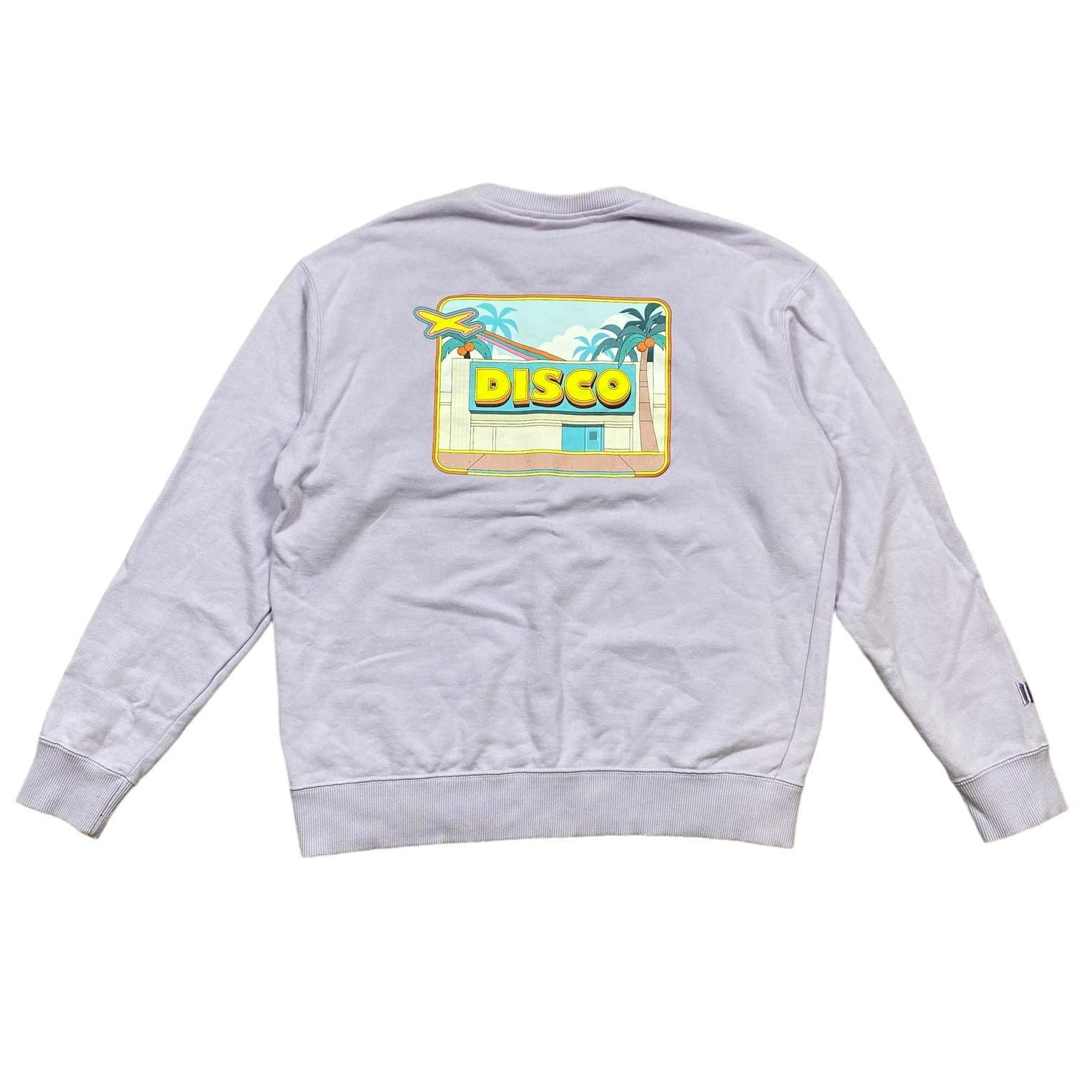 Fila x BTS Dynamite Disco Jungkook Crewneck Kpop Sweatshirt Women's M