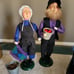 Vintage Set of Amish Byers Choice Dolls and accessories