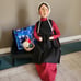 Vintage Set of Amish Byers Choice Dolls and accessories