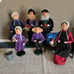 Vintage Set of Amish Byers Choice Dolls and accessories