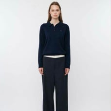 gajess Gajes Canon Logo Polo Knit