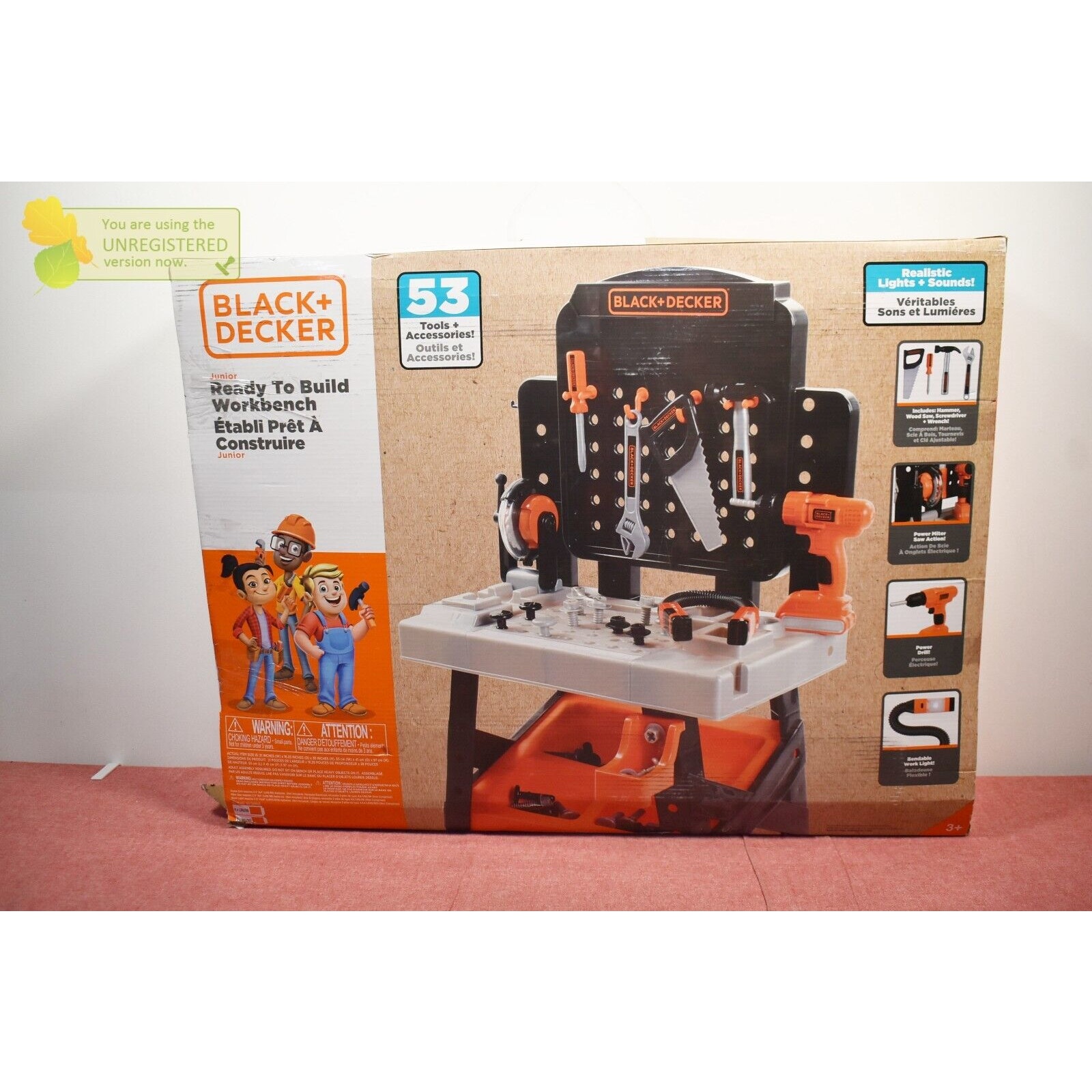 BLACK+DECKER Ready to Build Workbench