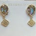 Kendra Scott Kenzie Nude Abalone Logo Clip Earrings