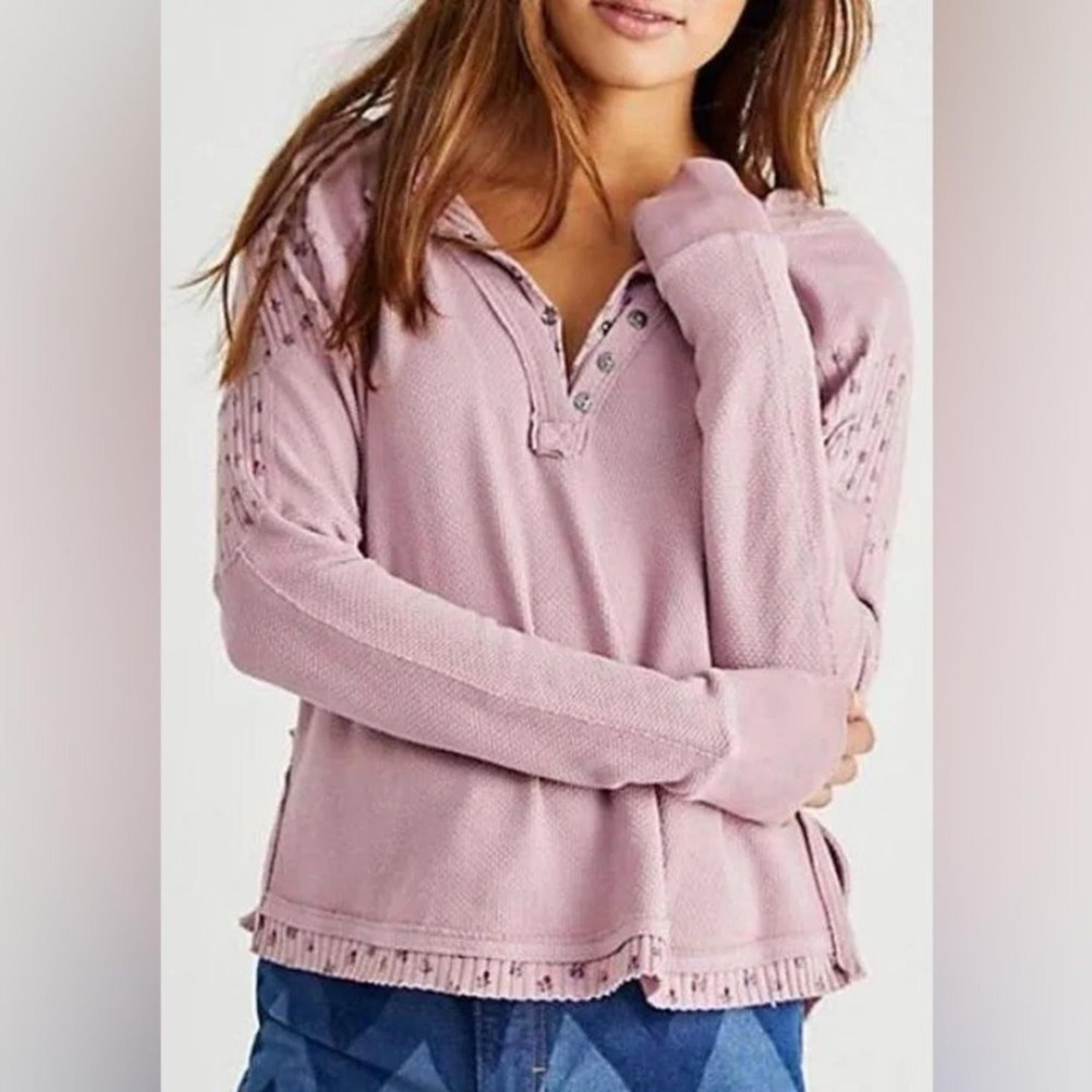Free People Heart to Heart Henley in Daytime Fireworks